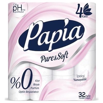 papia pure soft tuvalet kağıdı