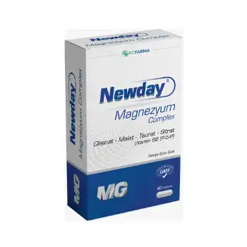 Newdrog Newday Magnezyum Takviyesi