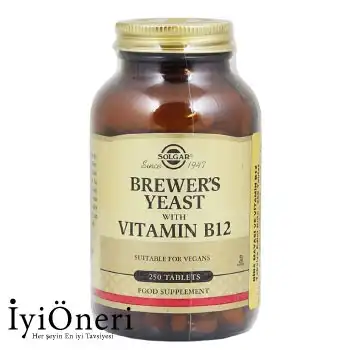 Solgar Brewer's Yeast Vitamin B12 Vitamin Takviyesi