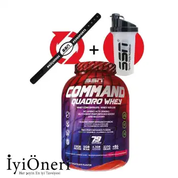 SSN Sports Style Nutrition Command Quadro Whey Protein Tozu