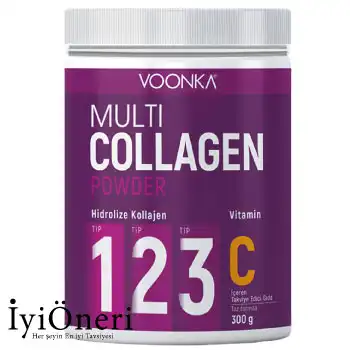 Voonka Multi Collagen Powder Tip 1 2 3 Vitamin Takviyesi