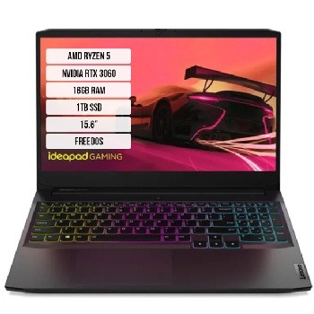 Lenovo Ideapad Gaming 3 15ACH6 82K2023LTX R5-5600H Oyuncu Laptop